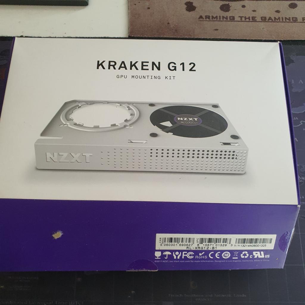 NZXT Kraken G12 GPU Mounting Kit - Zo goed als nieuw, Computers en Software, Computerkoelers, Ophalen of Verzenden, Zo goed als nieuw