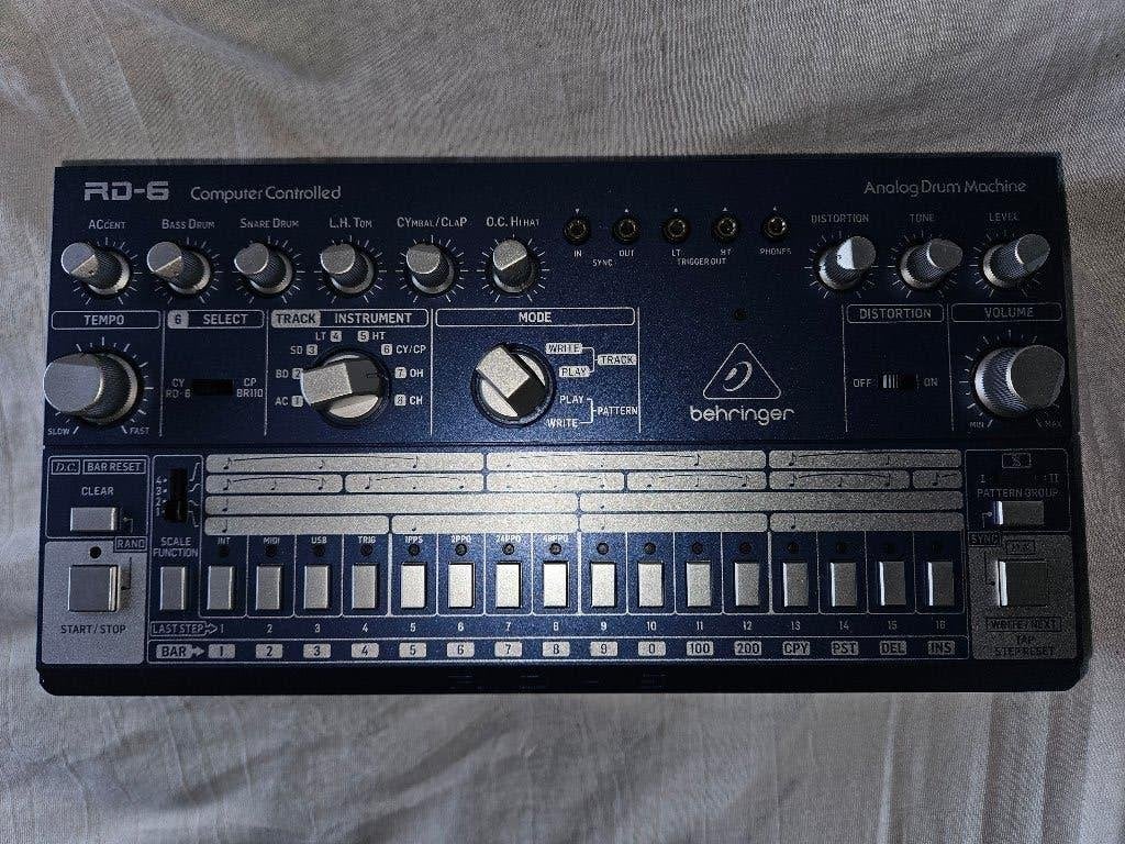 Behringer RD-6 Blauw, Muziek en Instrumenten, Ophalen of Verzenden, Gebruikt, Overige merken