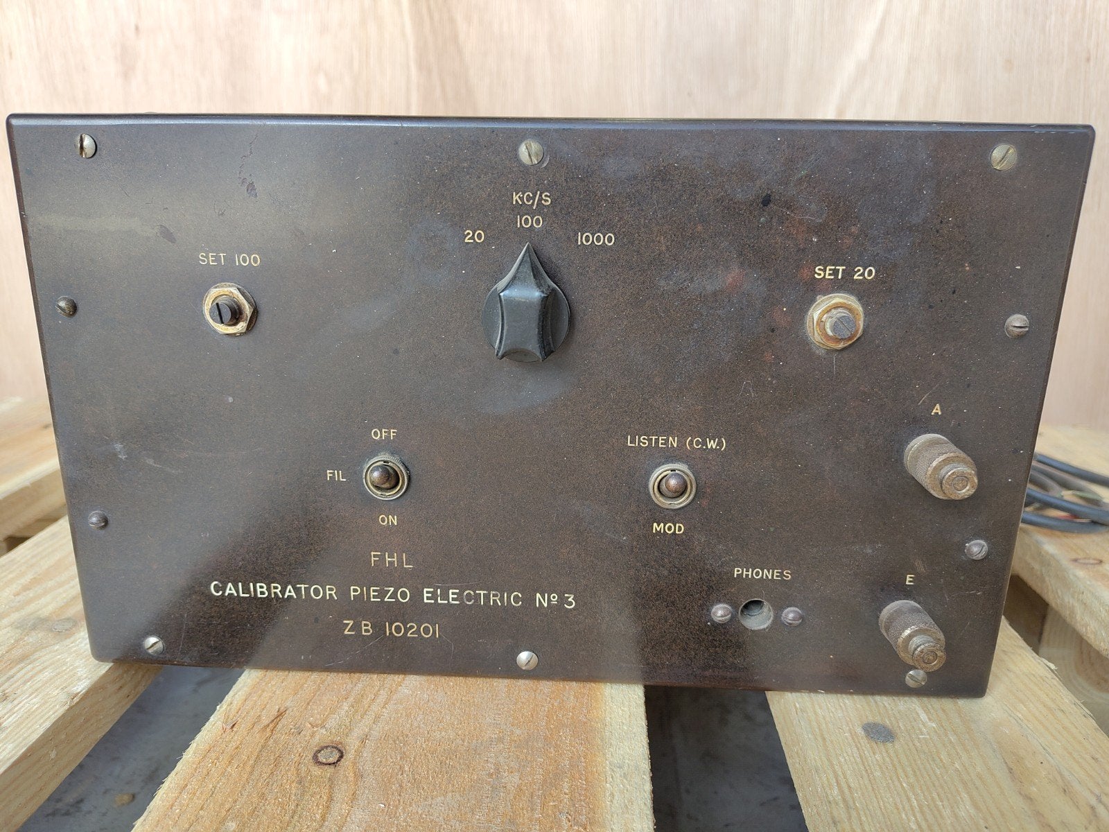 CALIBRATOR PIEZO ELECTRIC  3
,,, Ophalen of Verzenden, Engeland