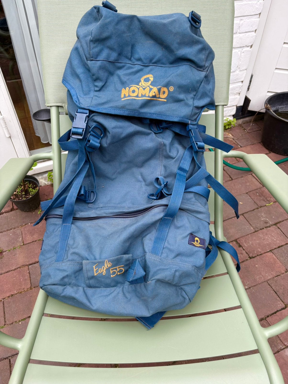 Nomad Eagle 55 liter Backpack, Gebruikt, Ophalen of Verzenden, 60 cm of meer, Nomad