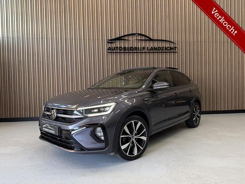 Volkswagen Taigo 1.0 TSI R-Line | Pano | Camera, Auto's, Volkswagen, Alcantara, Bedrijf, Grijs, Taigo