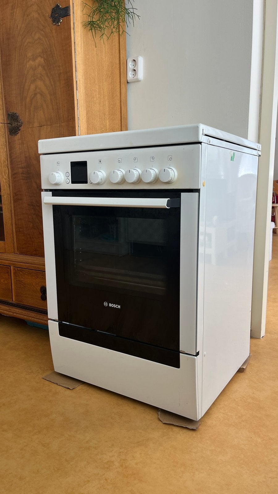 Bosch Gasfornuis, Ophalen, Gebruikt, 4 kookzones, Gas
