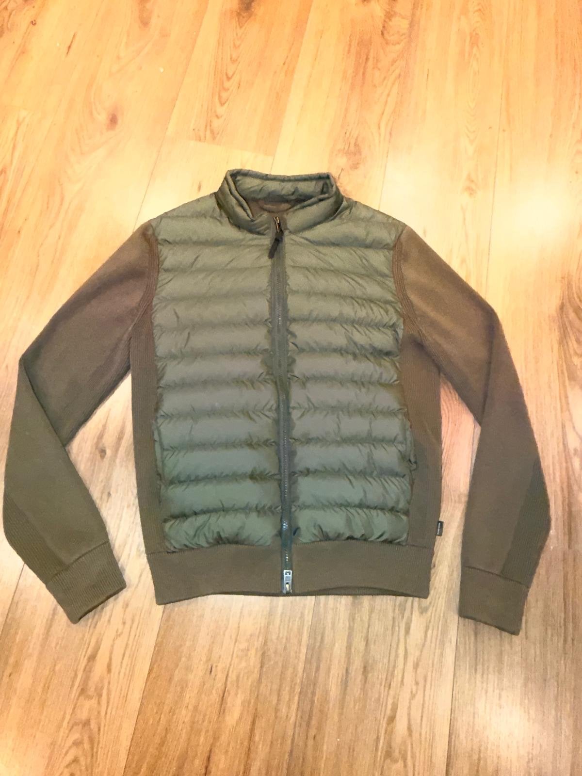 WOOLRICH windbreker herfst maat S khaki groen, Kleding | Heren, Ophalen of Verzenden, Groen