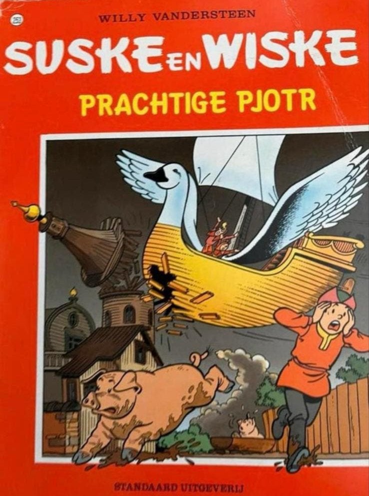 Suske en Wiske - Prachtige Pjotr - Nr. 253 (1997), Eén stripboek, Ophalen of Verzenden, Gelezen