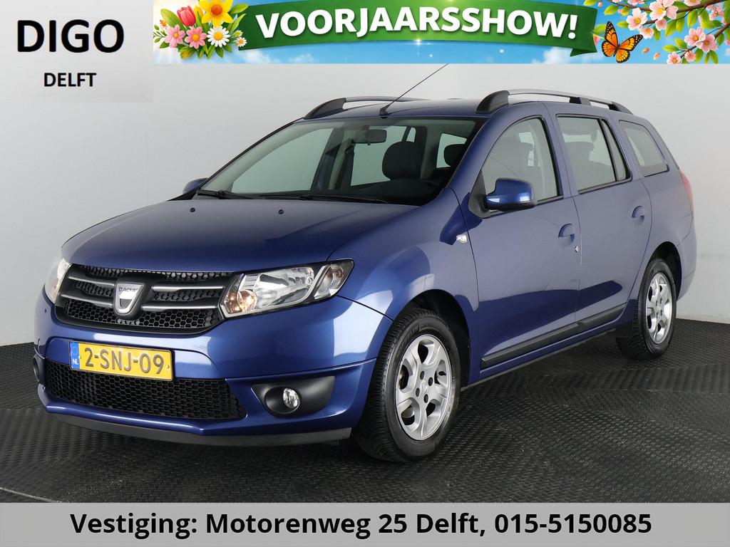 Dacia Logan MCV 0.9 TCe PRESTIGE .1e EIG. LEDER.NAVI. TREKHA, Voorwielaandrijving, Zwart, Blauw, Bedrijf