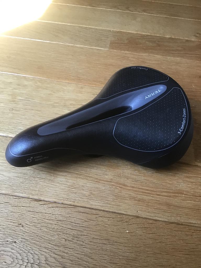 Terry 3 Comfort - zone gel zadel, Fietsen en Brommers, Verzenden, Zo goed als nieuw, Zadel