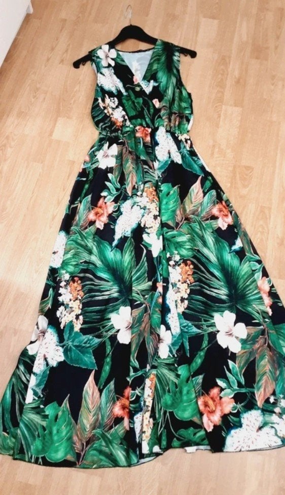 LolaLiza | maat M | lange zomerjurk, Maat 38/40 (M), Ophalen of Verzenden, Zo goed als nieuw, Lola Liza