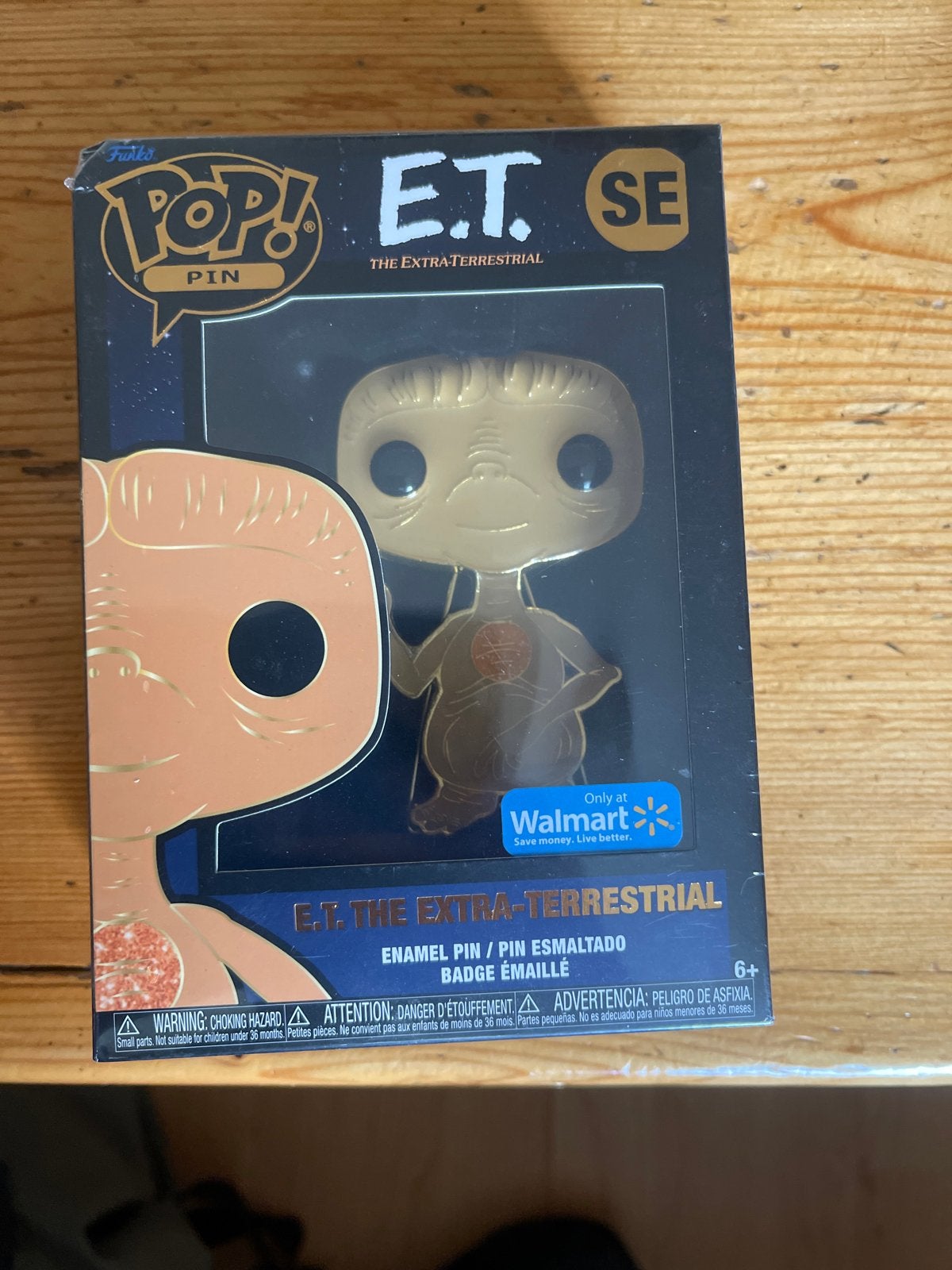 Funko Pop! Pin E.T. The Extra-Terrestrial SE Walmart Exclusi, Verzamelen, Ophalen of Verzenden, Nieuw