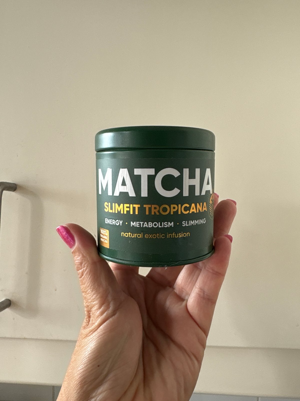 Slimfit Tropicana Matcha Poeder - van WoW tea, Ophalen of Verzenden, Zo goed als nieuw, Poeder of Drank