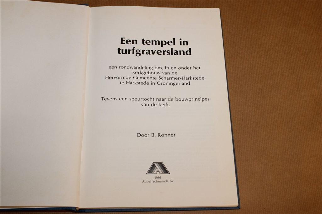 Tempel in Turfgraversland — Kerk Harkstede, Boeken, Ophalen of Verzenden, Gelezen