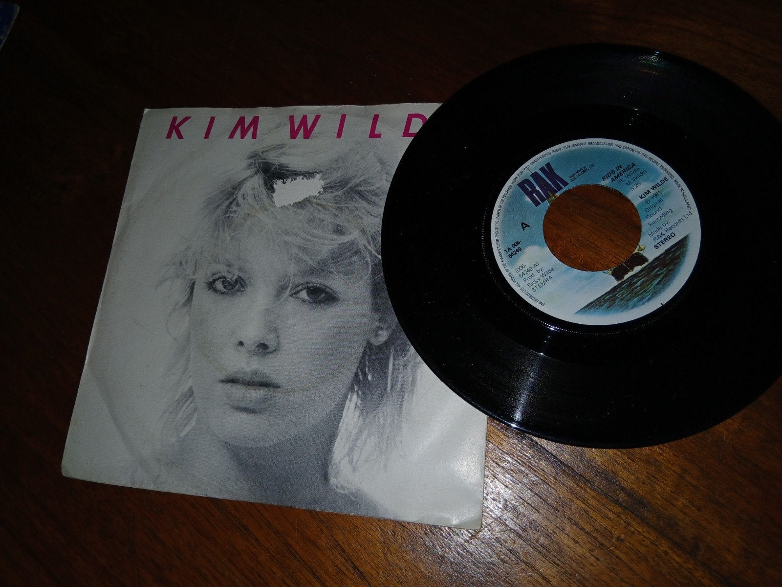Singles kim wild en wizzard of oz, Ophalen of Verzenden, Zo goed als nieuw, Overige formaten, Levenslied of Smartlap