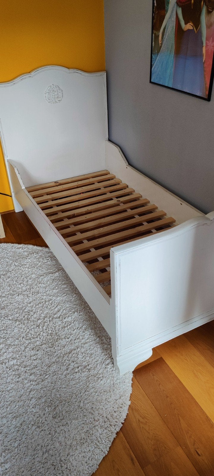 Brocant bed inclusief lattenbodem, Ophalen