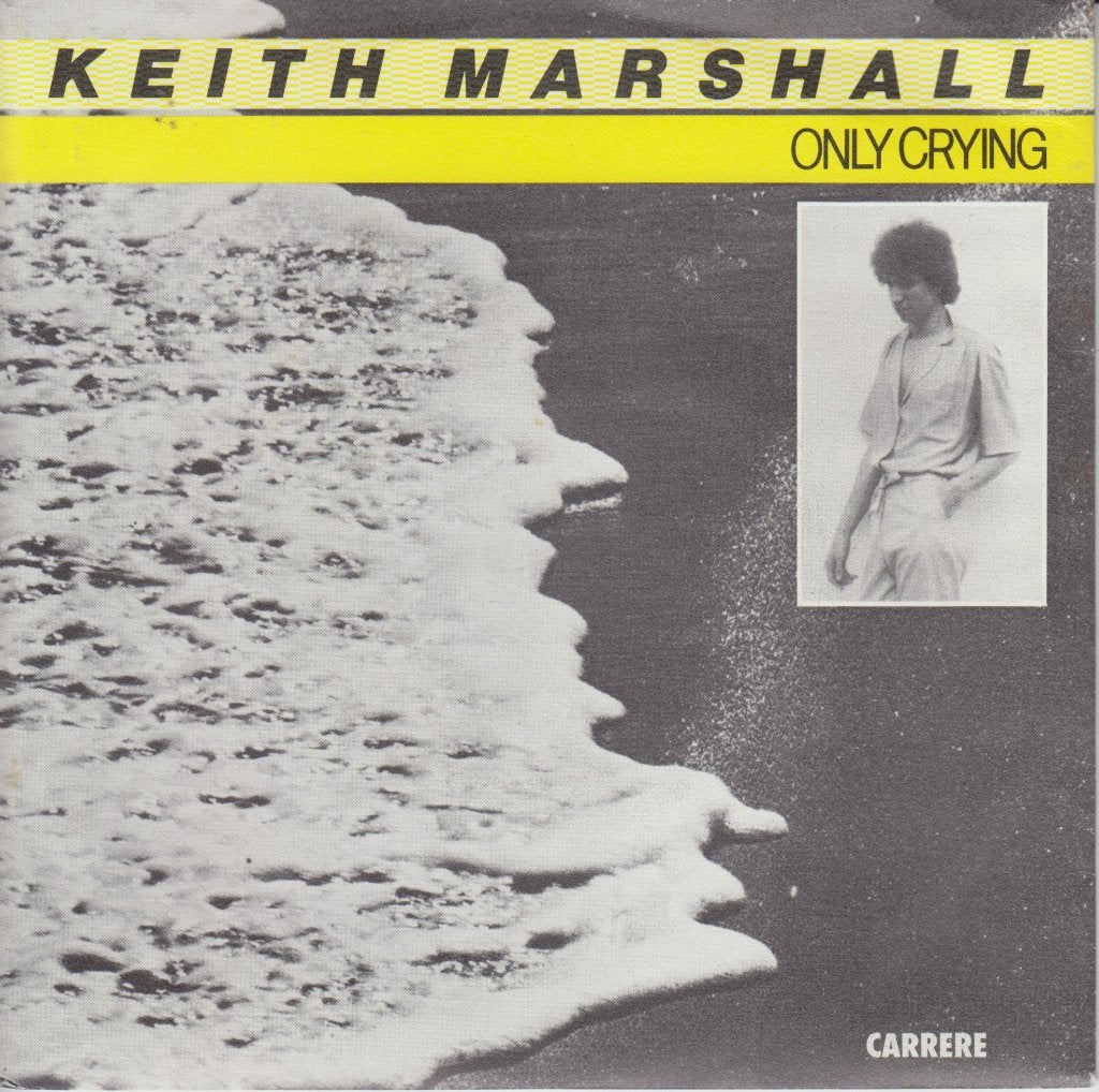 KEITH MARSHALL - Only Crying, Fotohoes, 7 inch, Ophalen of Verzenden, Zo goed als nieuw