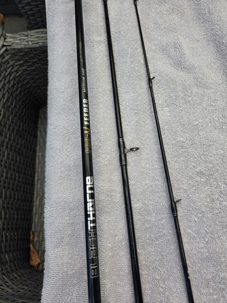 Spro Cresta Blackthorne Pro N 345, Ophalen of Verzenden, Zo goed als nieuw, Werphengel