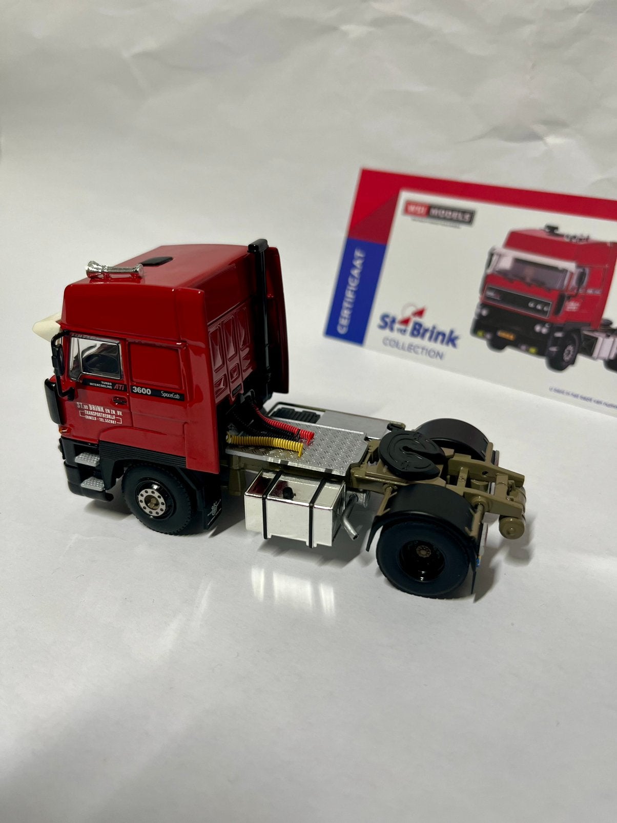St vd Brink DAF 3600 1:50, Hobby en Vrije tijd, Modelauto's | 1:50, St vd Brink, Nieuw, Tolweg 15 Ermelo, Ophalen of Verzenden