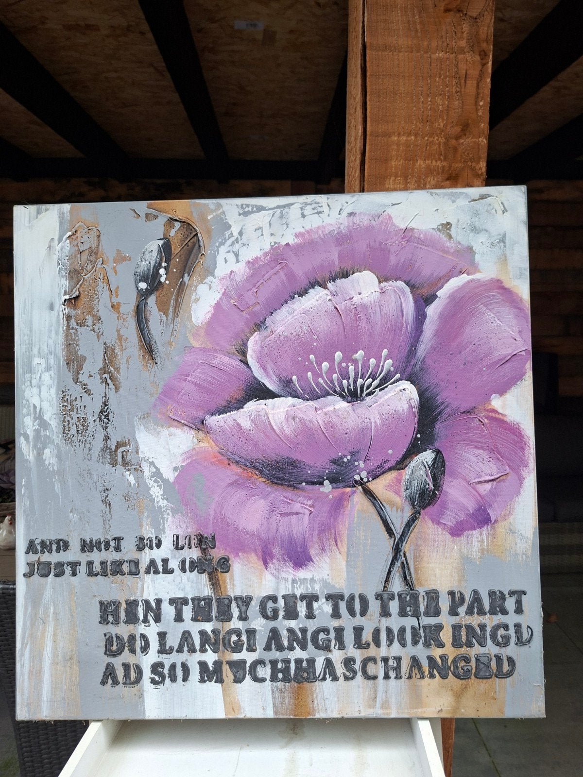 schilderij modern, Ophalen of Verzenden, Zo goed als nieuw, Schilderij