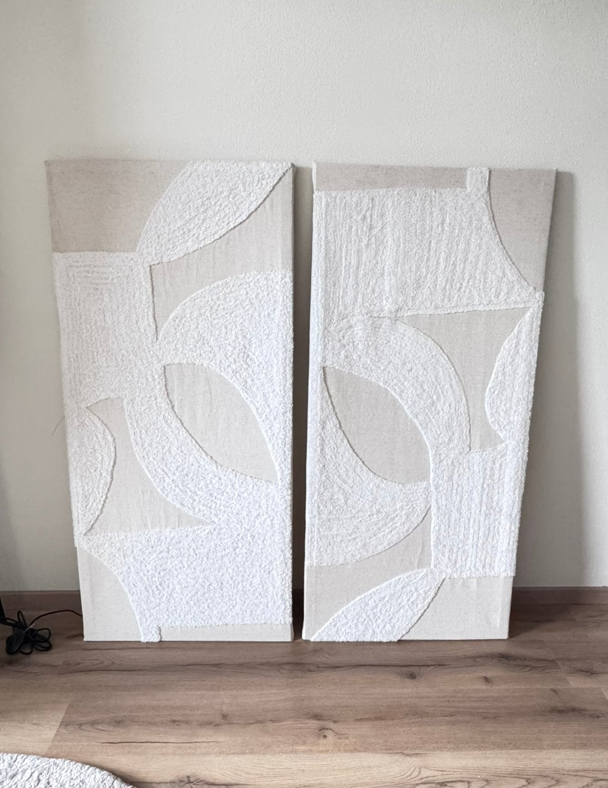 2 stuks muurdecoratie 130x60 Karwei, Ophalen, Zo goed als nieuw