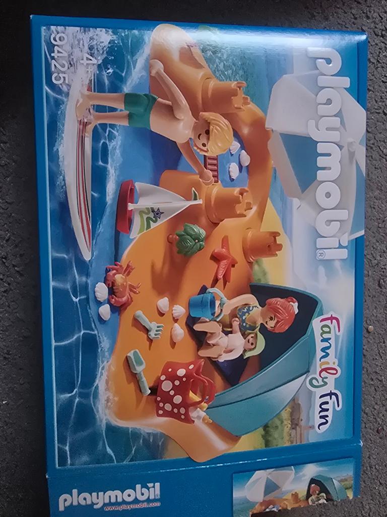 Playmobil Family Fun Strandset 9425, Ophalen of Verzenden, Gebruikt, Complete set