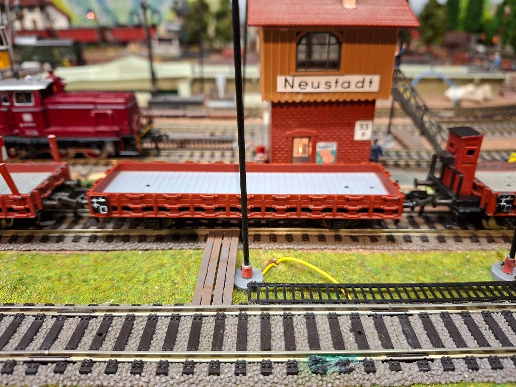 fleischmann rongen wagons, Hobby en Vrije tijd, Gebruikt, Gelijkstroom, Fleischmann, Wagon