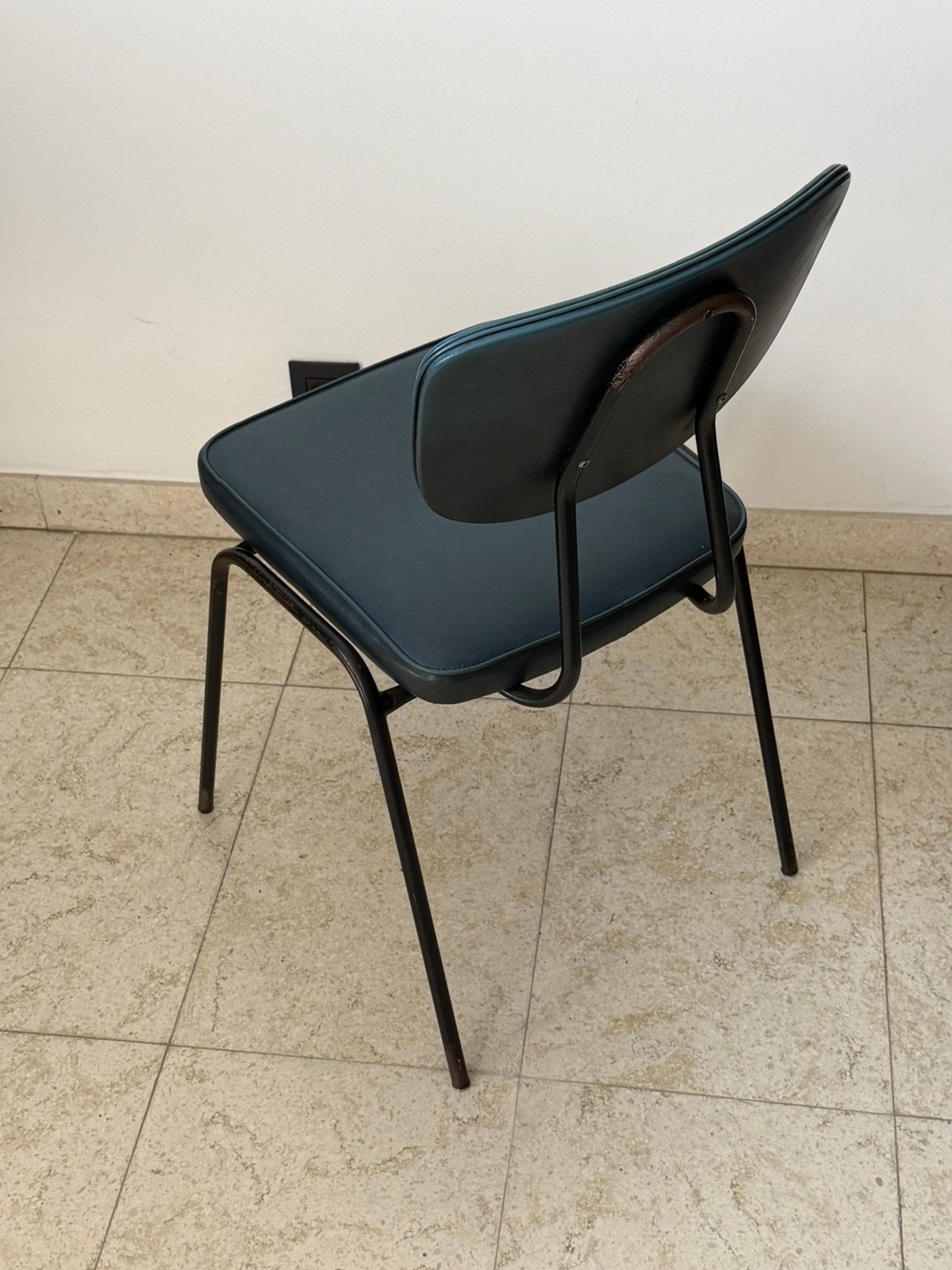6 vintage stoelen door Pierre Guariche voor Trefac / Meurop, Huis en Inrichting, Ophalen, Gebruikt, Overige kleuren, Modernistisch