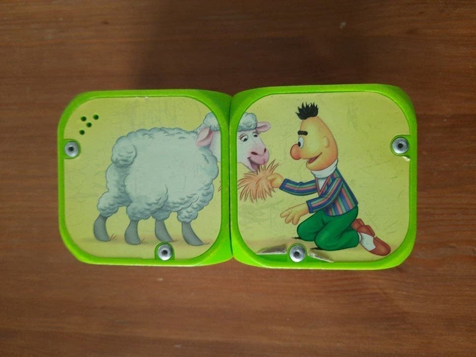 Bert en Ernie: blokpuzzel met geluid, Ophalen of Verzenden, Minder dan 10 stukjes