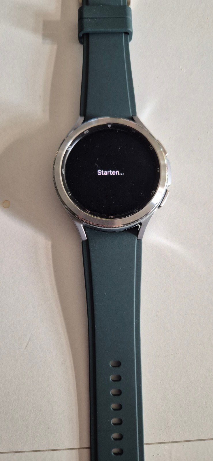 Samsung Galaxy Watch4 Classic 46mm Wifi, Ophalen, Conditie, Zo goed als nieuw, Samsung