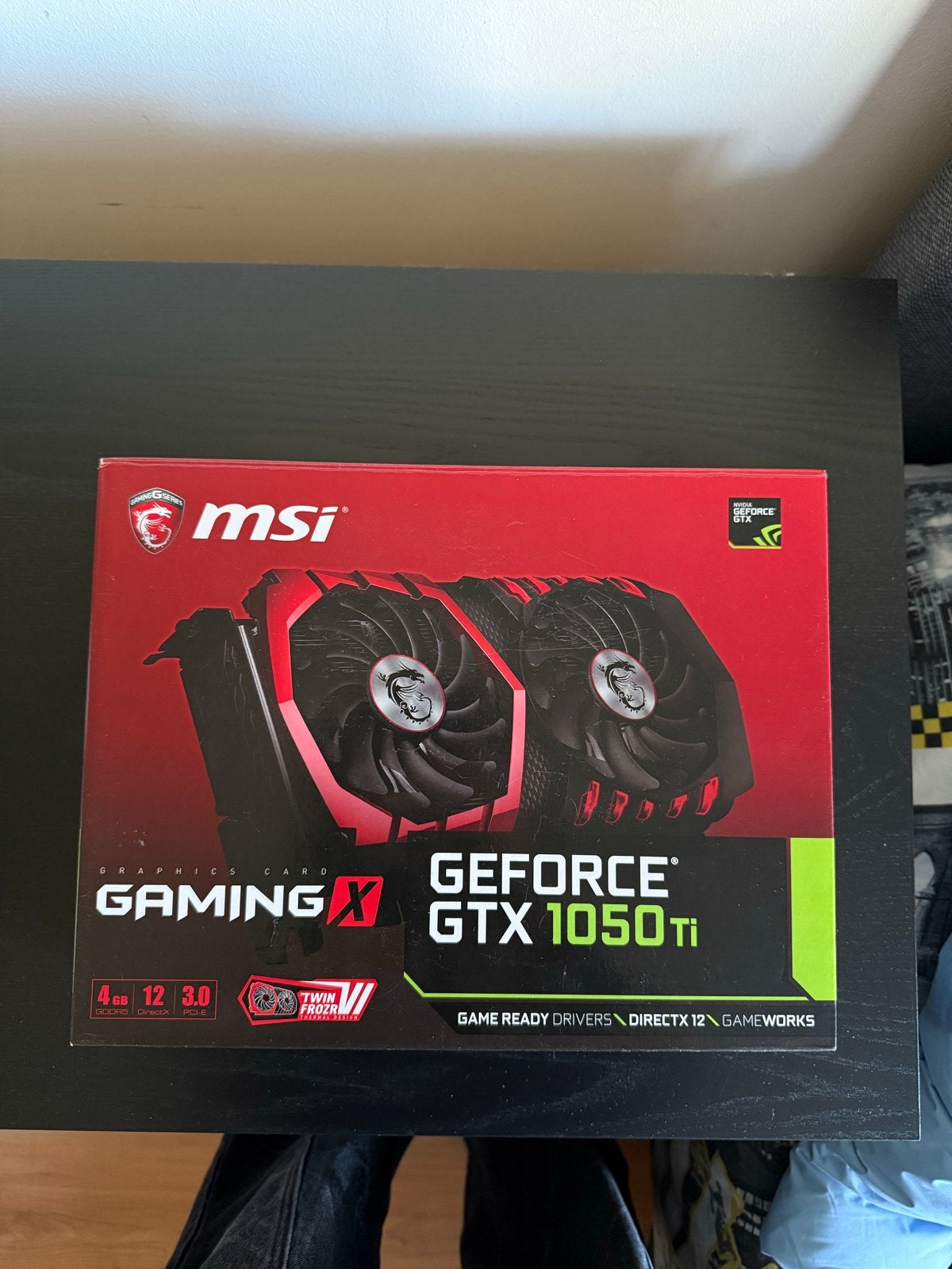 MSI GeForce GTX 1050 Ti Gaming X 4G Grafische Kaart, Computers en Software, Videokaarten, PCI-Express 3, HDMI, Ophalen of Verzenden