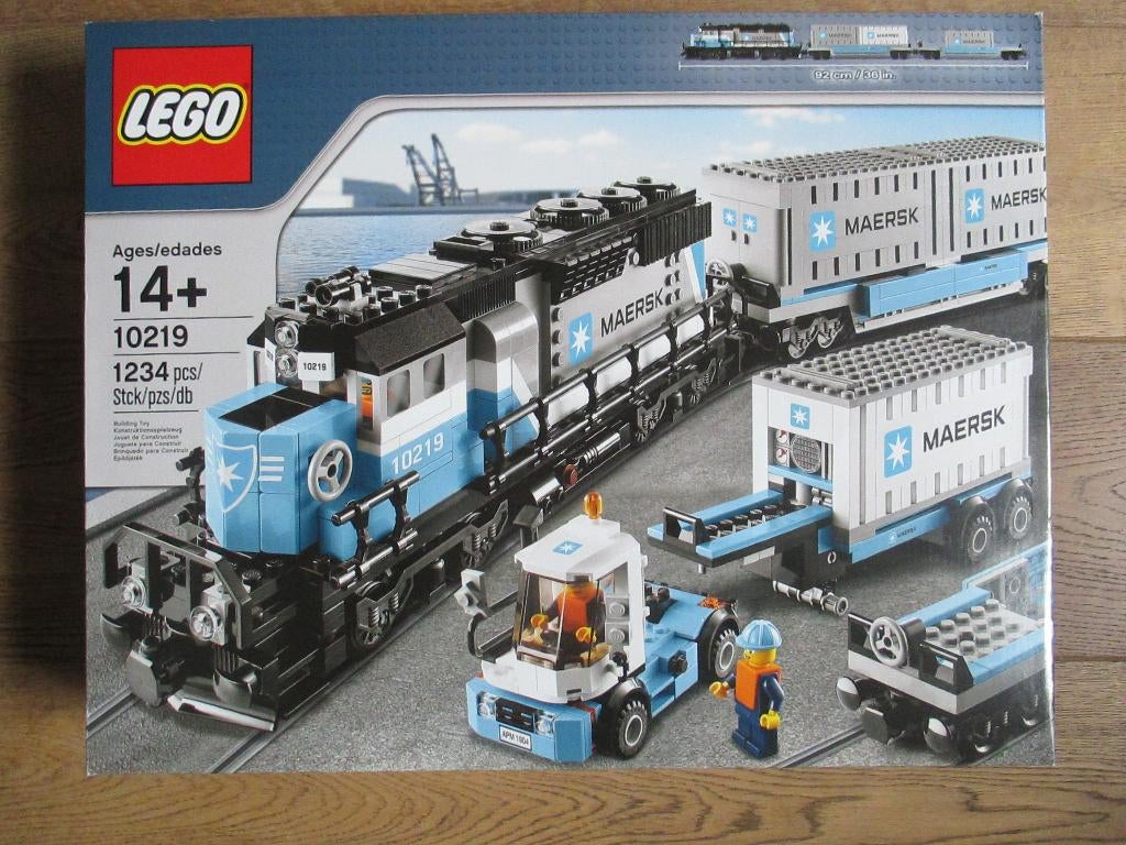 LEGO Exclusive * MAERSK Container Train * 10219 * Nieuw, Ophalen, Lego, Nieuw, Complete set