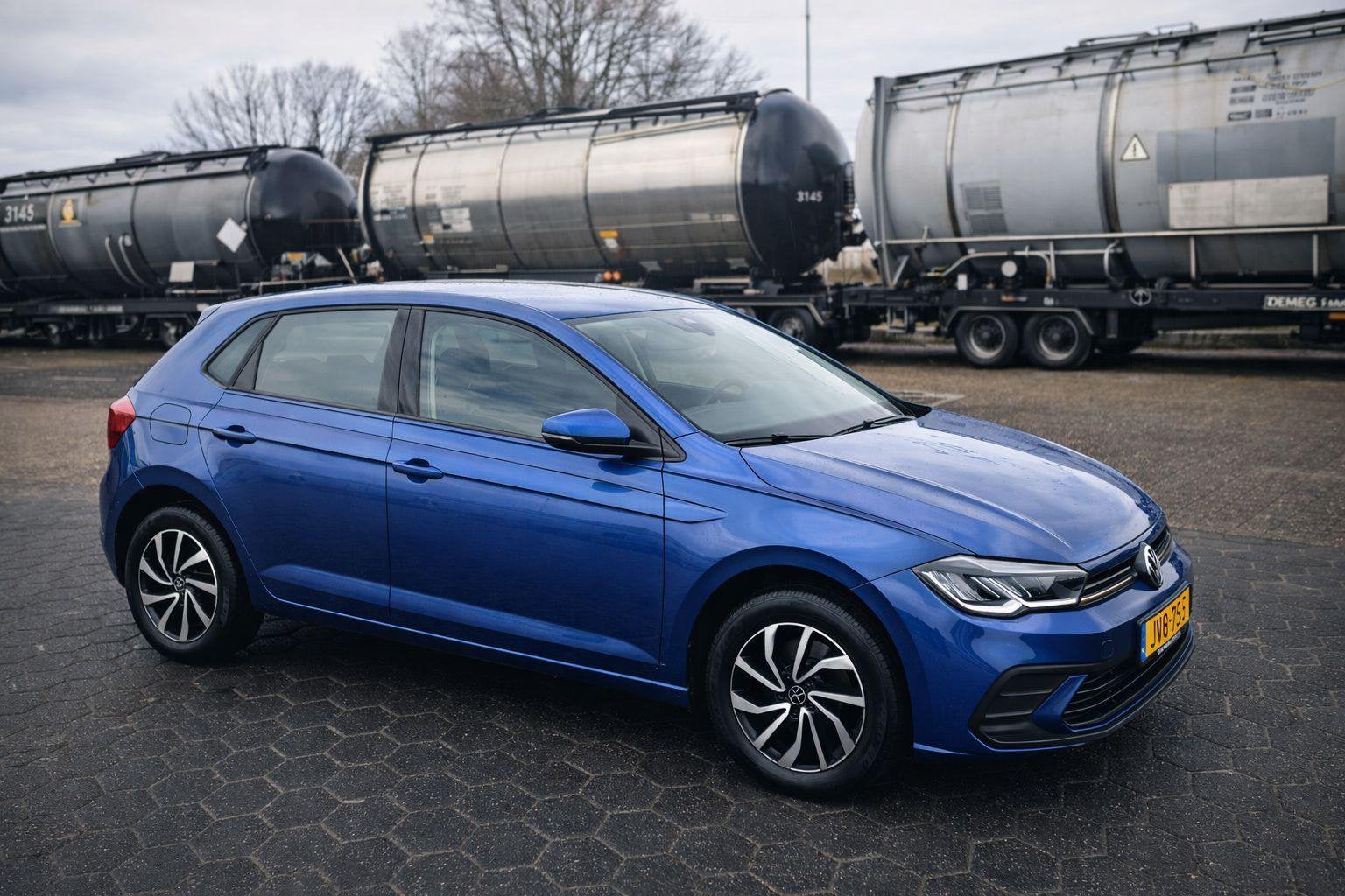 Volkswagen Polo 1.0 TSI 95pk DSG-7 2023 Blauw, Auto's, Euro 6, 95 pk, Particulier, Geïmporteerd