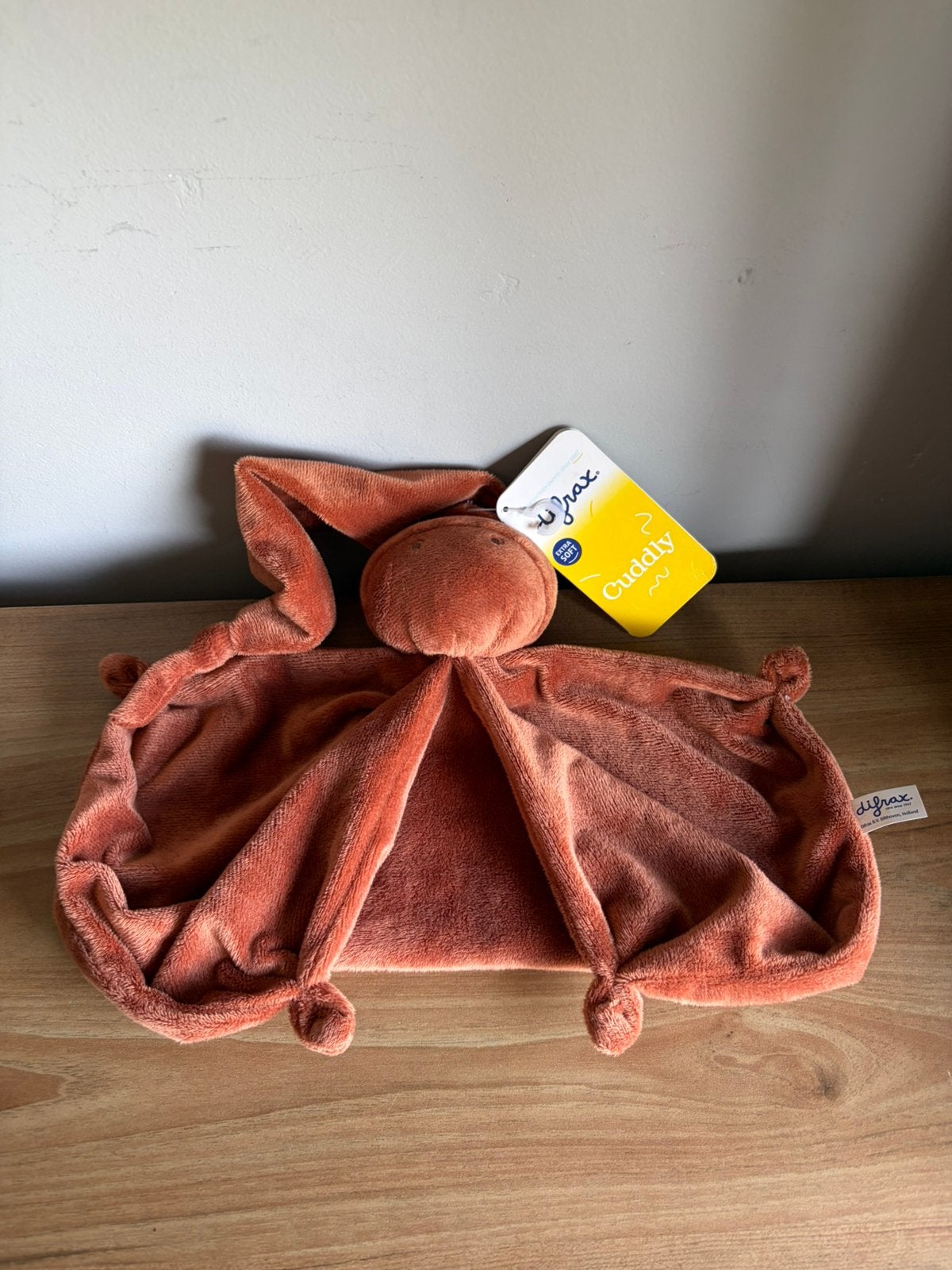 Difrax spook knuffeldoekje knuffeldoek knuffel nieuw, Verzenden, Nieuw, Overige typen
