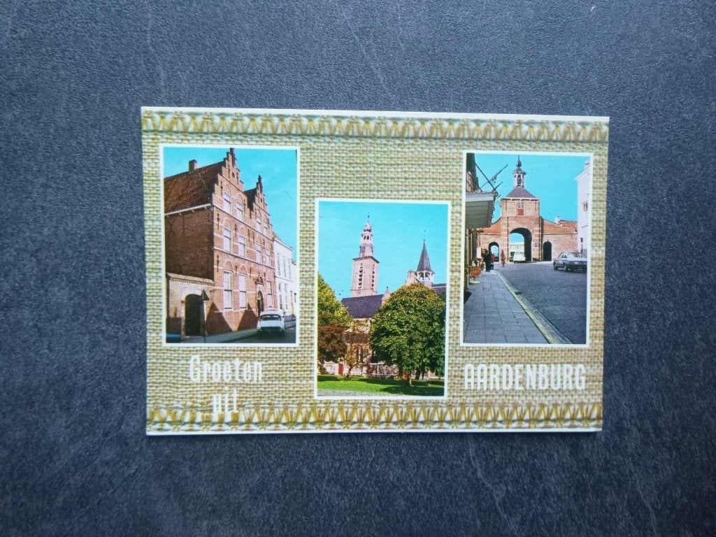 Aardenburg, groeten uit 1978, Verzenden, 1960 tot 1980, Gelopen, Noord-Brabant
