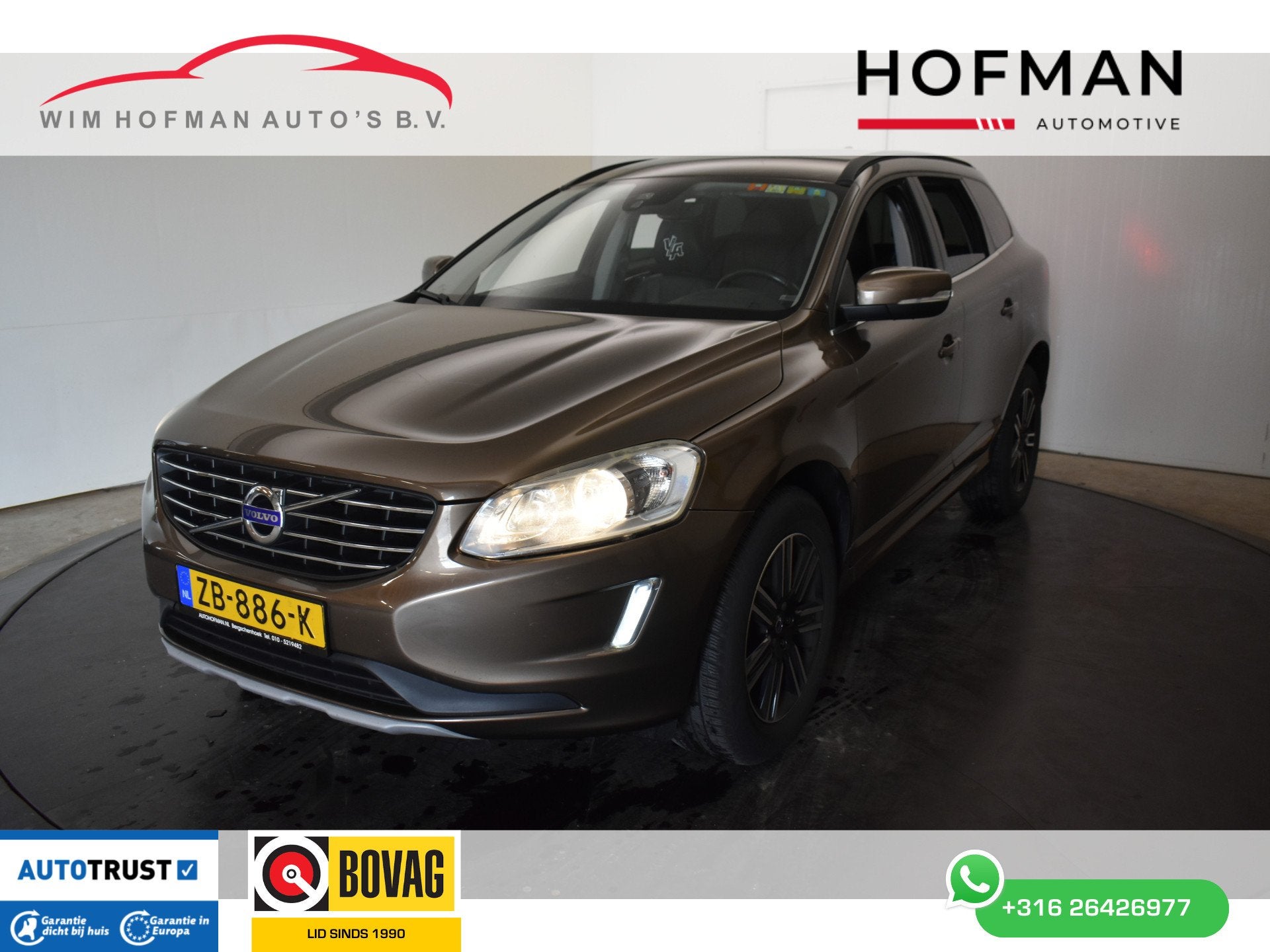 Volvo XC60 2.0 D3 FWD R-Design Vol Leder Trekhaak Navi, 4 cilinders, Leder, Bedrijf, SUV of Terreinwagen