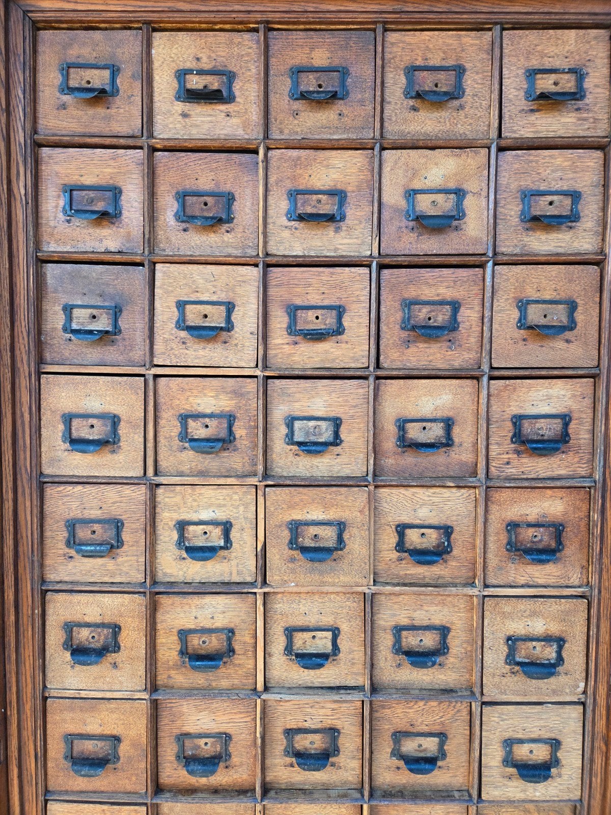 Foto 7 van prachtige antieke apothekerskast ~ ladekast ~ winkelkast