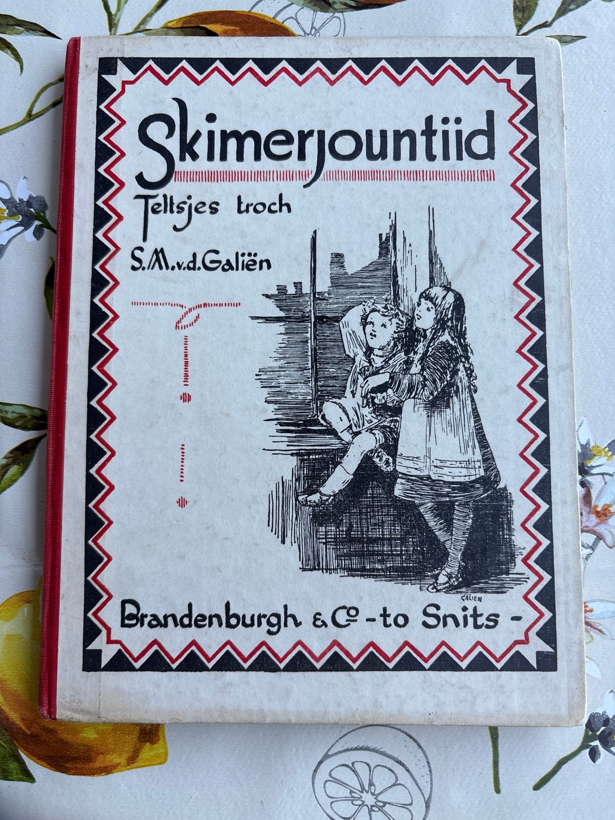 Skimerjountiid - Teltjes troch S.M.v.d. Galiën (1930), Ophalen of Verzenden, Gelezen, Fictie algemeen
