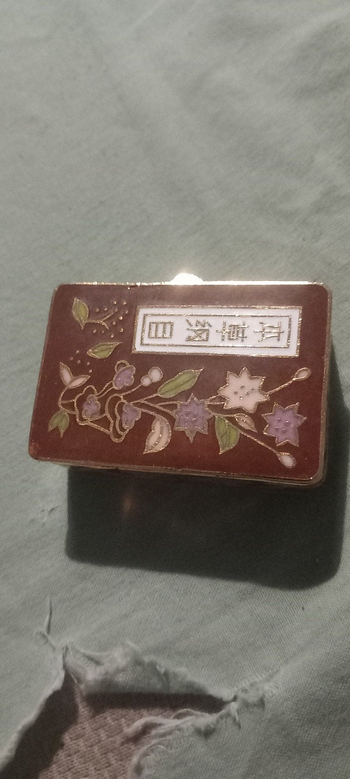 Cloisonne doosje, Antiek en Kunst, Ophalen of Verzenden