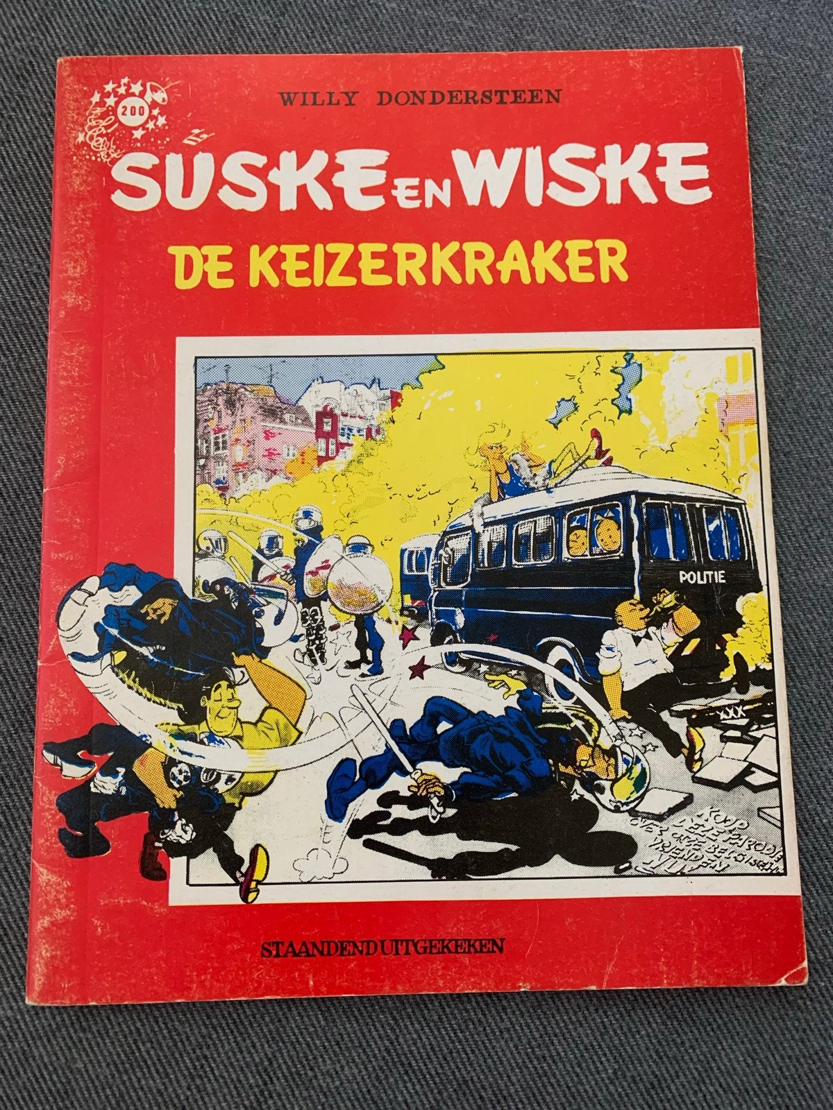 Suske en Wiske - De Keizerkraker (Willy Dondersteen), Eén stripboek, Ophalen of Verzenden, Gelezen