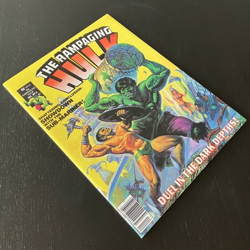 Rampaging Hulk Vol.1 #6 (1977) NM- (9.2), Eén comic, Amerika, Marvel Comics, Nieuw