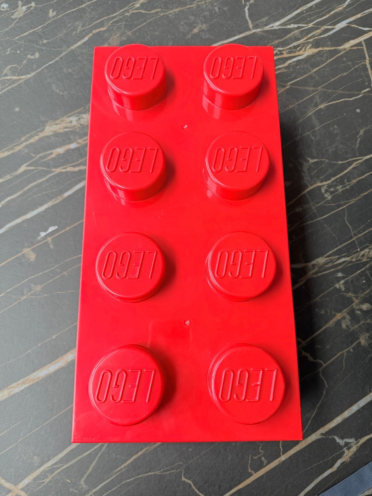 Lego Opbergbox Brick 8 - Rood (50x25x15 cm), Verzenden, Gebruikt, Overige typen, Lego