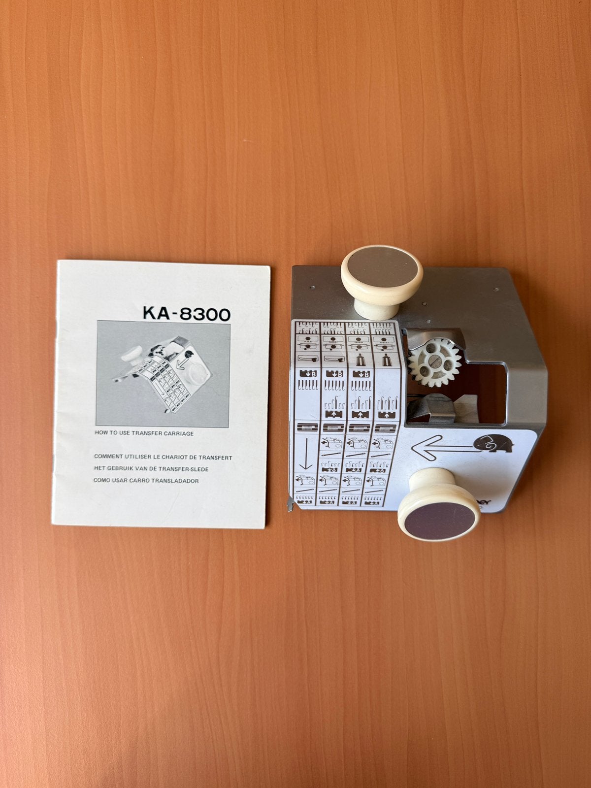 Brother KA8300 overzetslede compleet, Ophalen of Verzenden, Zo goed als nieuw, Breien, Machine