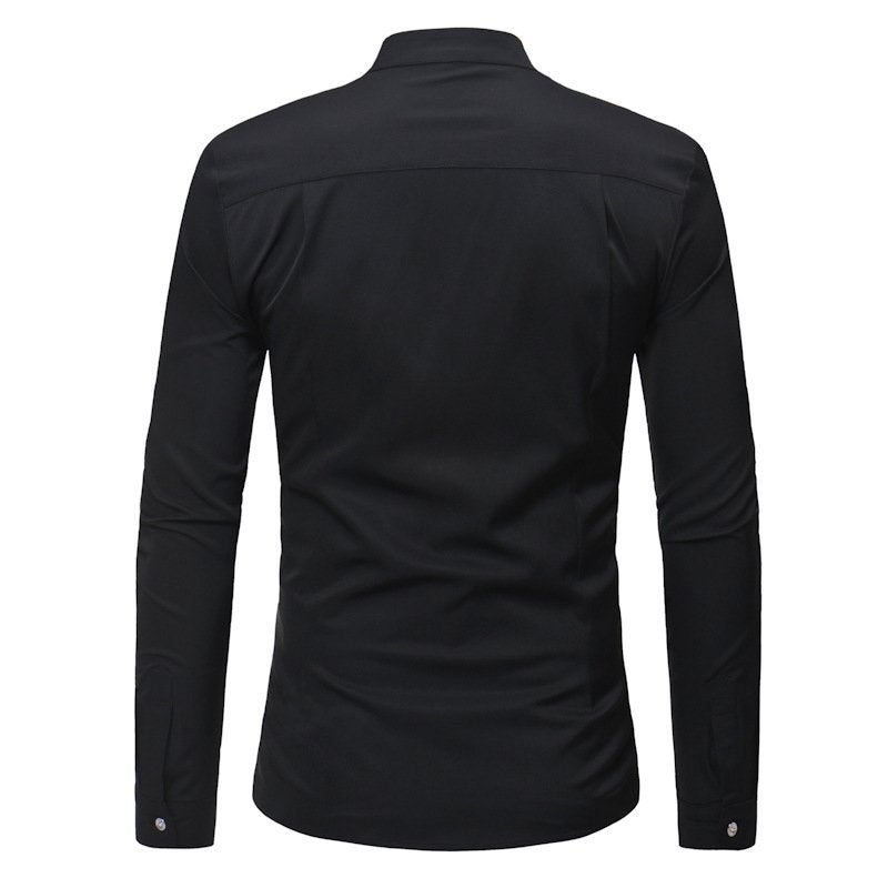 Heren zwart smoking overhemd tuxedo pak hemd mannen bruiloft, Kleding | Heren, Verzenden, Nieuw, Zwart, Overige halswijdtes