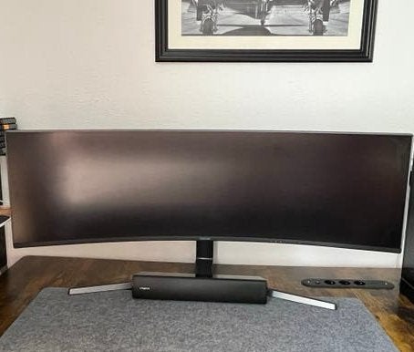 Samsung C49HG90DMU 49 inch Ultrawide Curved defect Monitor, Computers en Software, Gaming, 101 t/m 150 Hz, Curved, VA