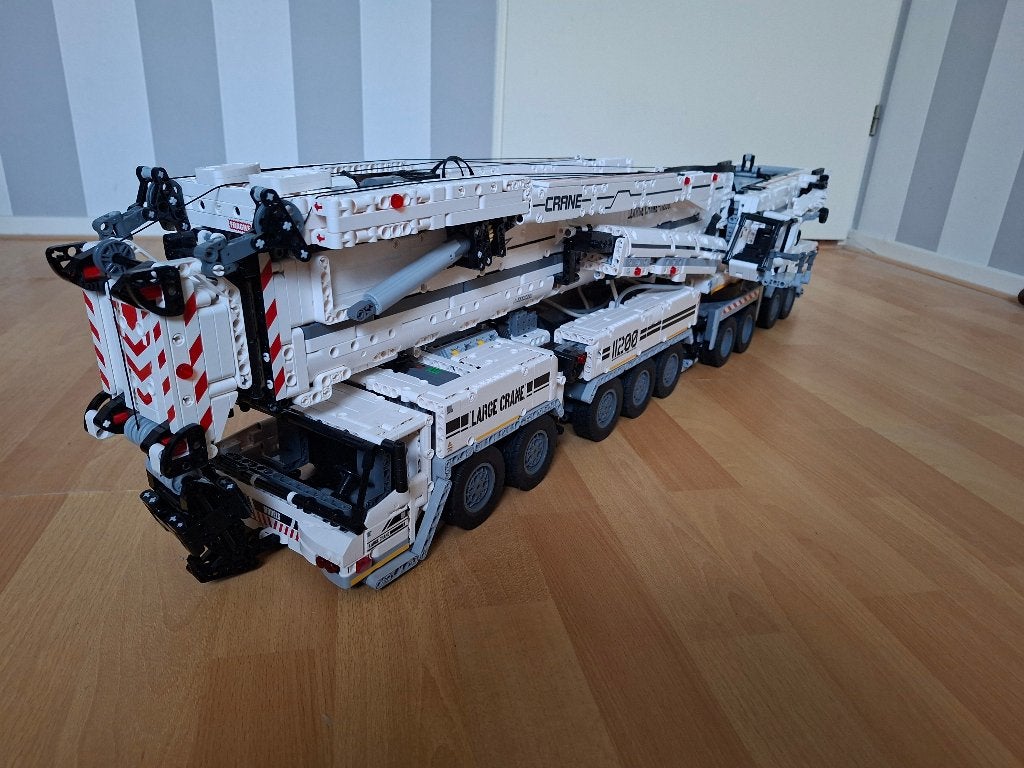 Mouldking 17007 Liebherr LTM 11200 kraan, Ophalen of Verzenden, Zo goed als nieuw, Overige merken