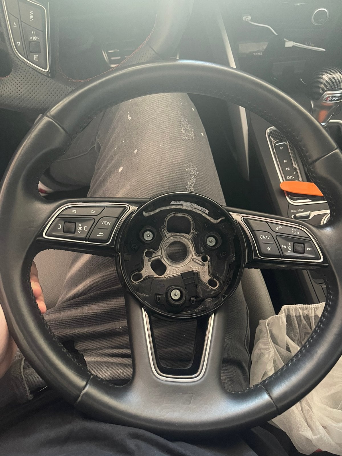 Audi multifunctioneel stuurwiel in nette gebruikte staat., Auto-onderdelen, Ophalen of Verzenden, Audi
