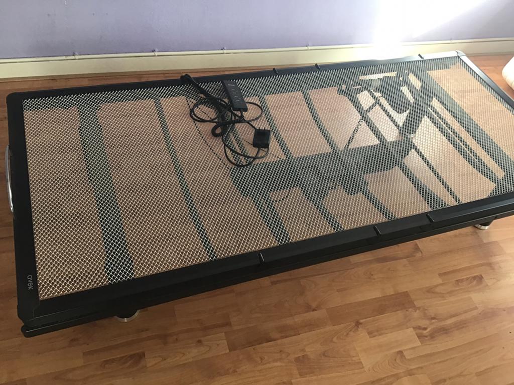 Elektrische verstelbare lattenbodem, Ophalen, Gebruikt, Rond, 75 tot 100 cm