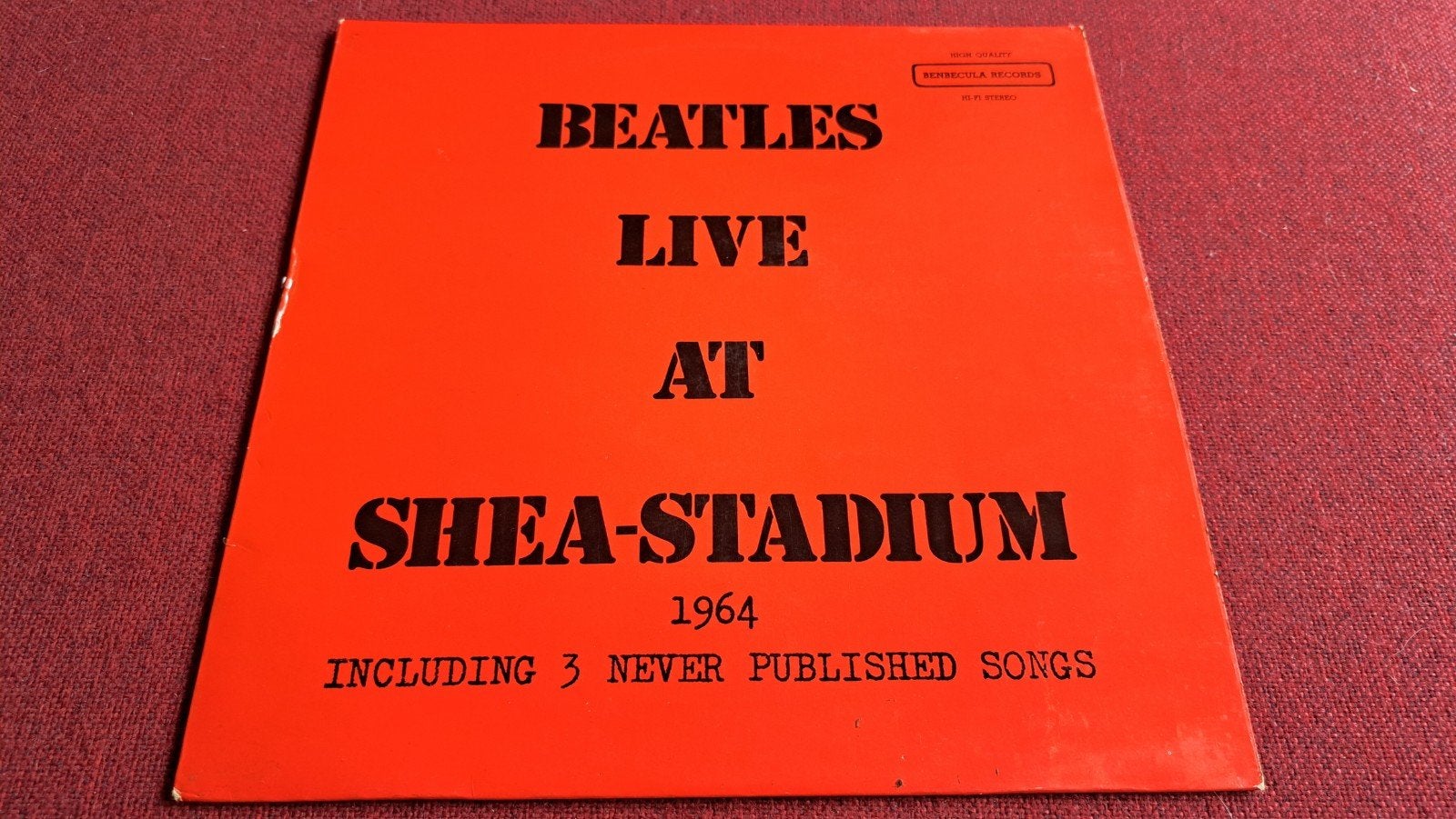Beatles live at Shea Stadium (vinyl lp), Ophalen of Verzenden, LP