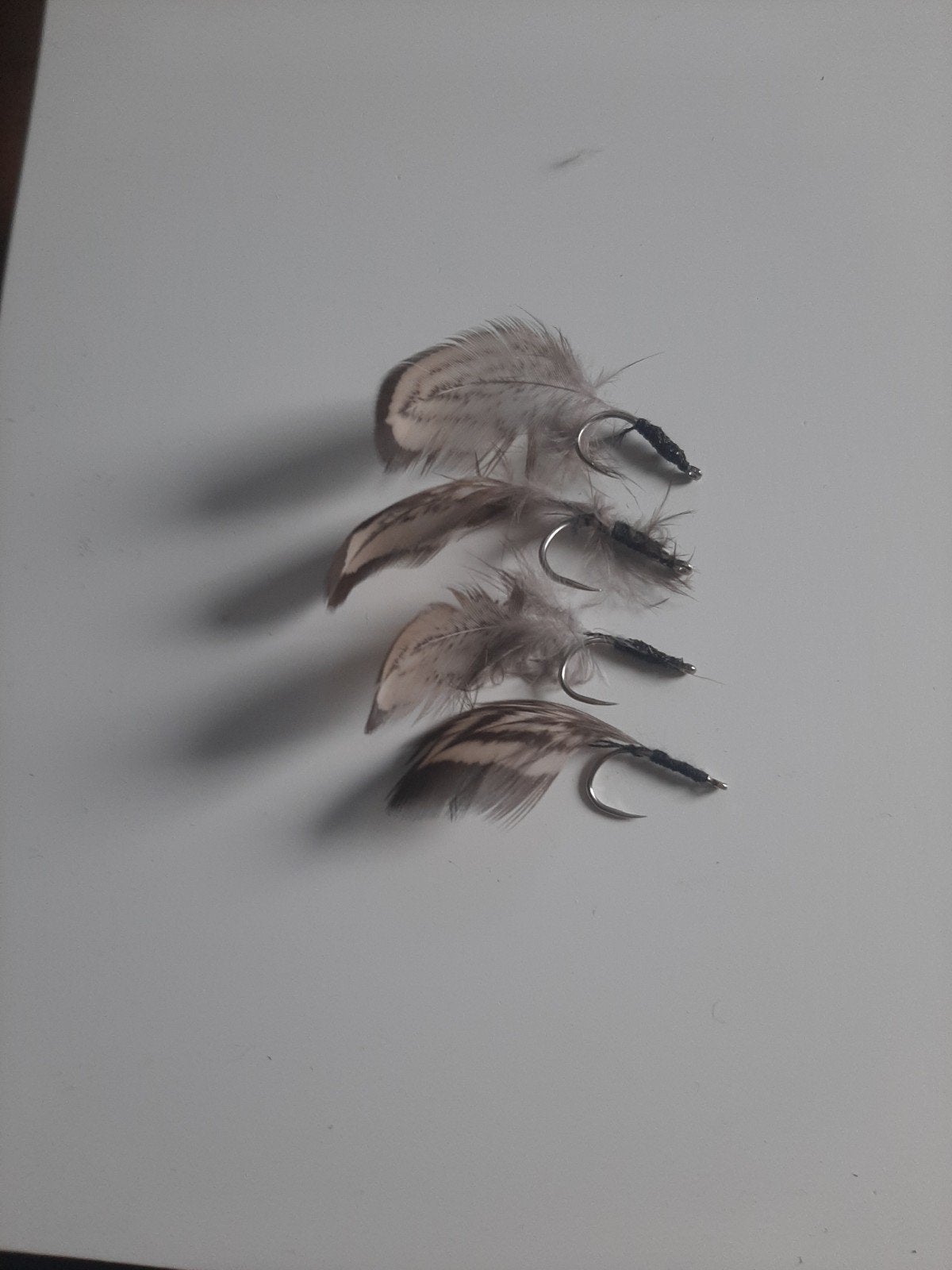 Handgebonden kunstvliegen (Maat 5) set van 4 stuks, Ophalen of Verzenden, Nieuw