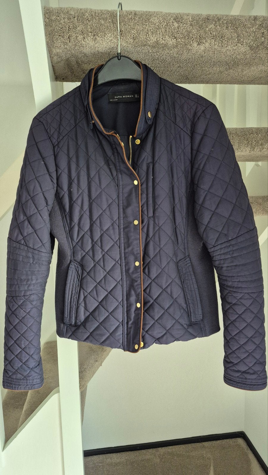 Tussendoor  jasje, Zara, Verzenden, Gedragen, Blauw