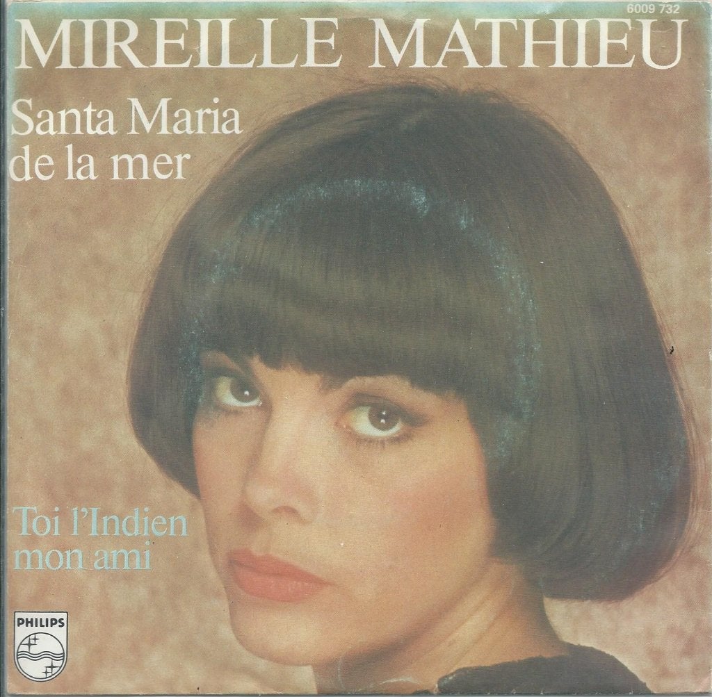 Vinyl Single Mireille Mathieu, Ophalen of Verzenden, Gebruikt, Pop