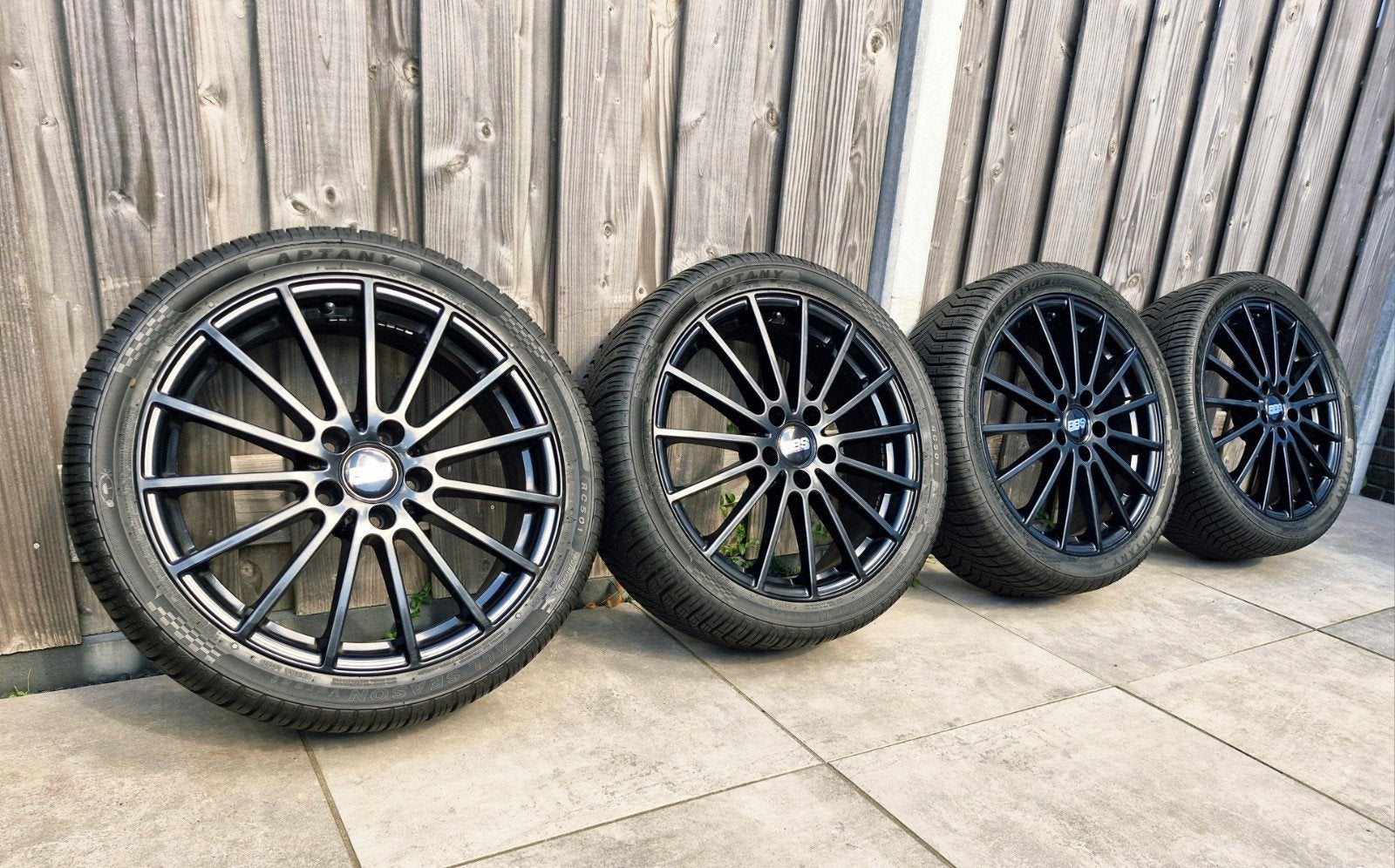 ❗️SUPERDIKKE 18 inch 5x112 velgen All season banden, Ophalen, 18 inch, Gebruikt, Banden en Velgen