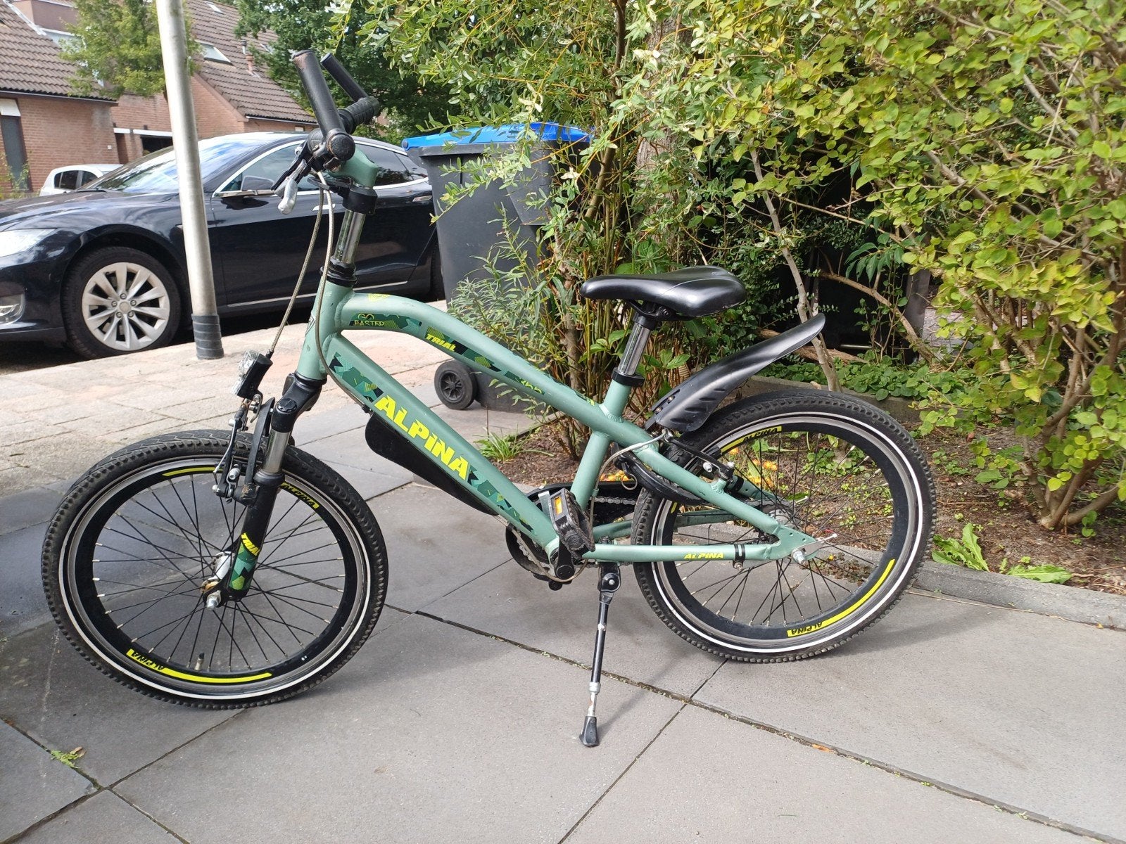 Alpina trial fiets 20 inch, Ophalen, Terugtraprem, Staal, 20 tot 24 inch